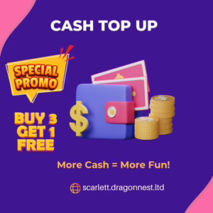 top up cash in game dragon nest